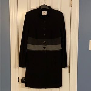 Cabi long convertible coat size M